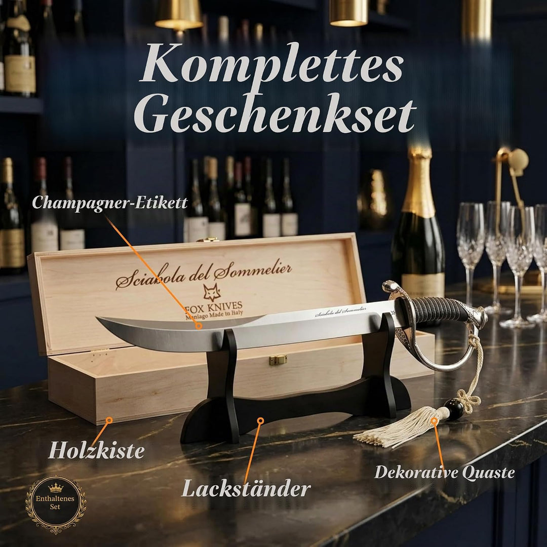 FOX - Champagner Säbel für Sommelier -