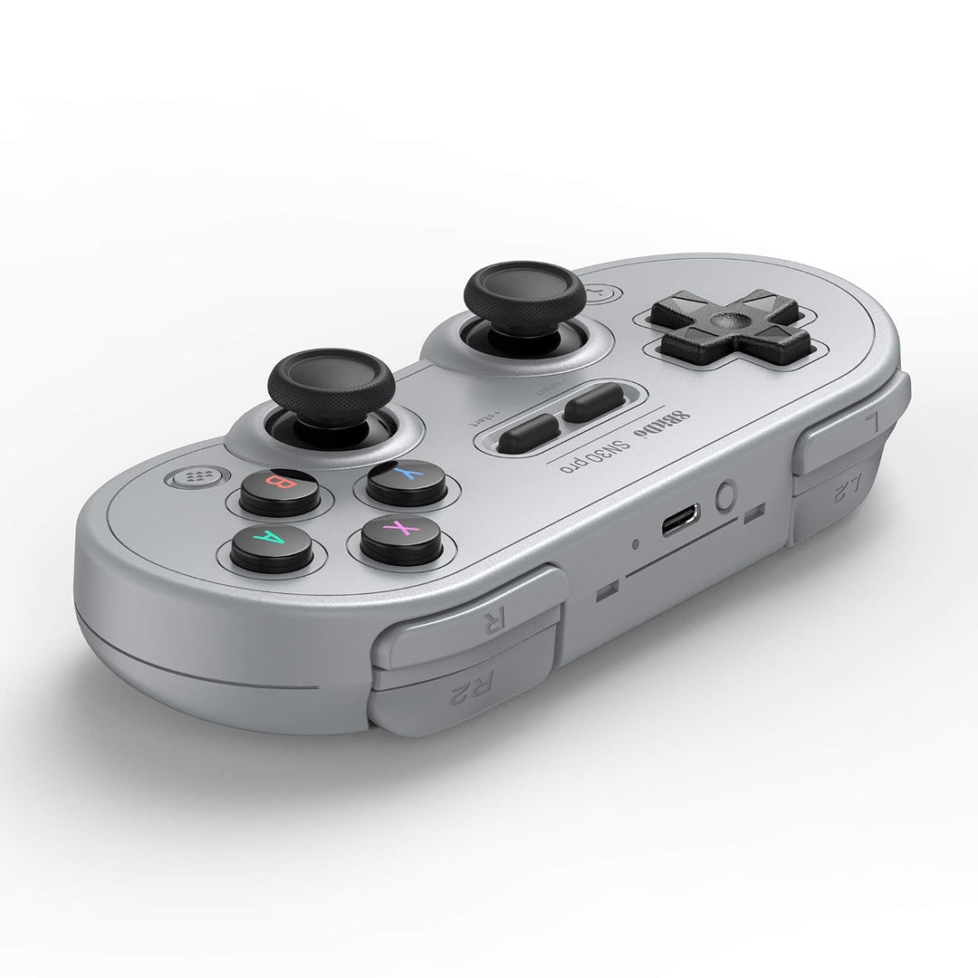 8Bitdo Sn30 Pro USB-Gamepad Graue Ausgabe [[Deutscher Import] Single, Single