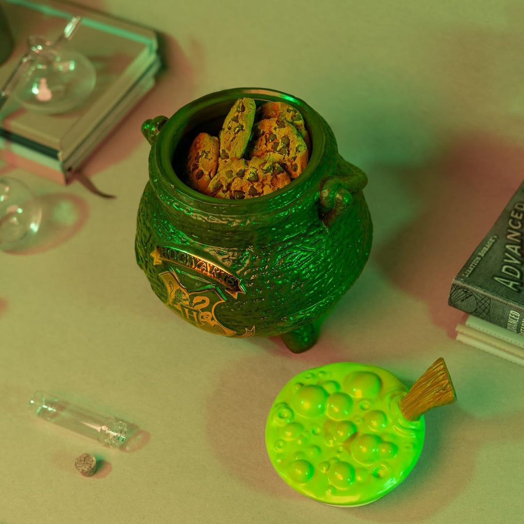 Grupo Erik Keksdose Keramik Harry Potter Tropfende Kessel - Aufbewahrungsbox mit Deckel Keksglas Gro