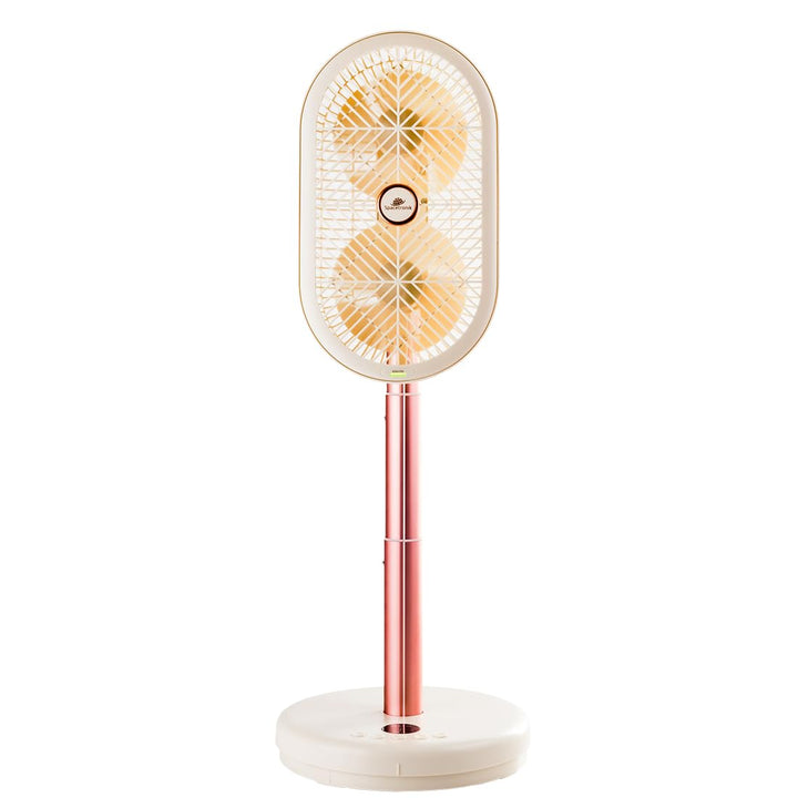 Spacetronik Tragbarer Standventilator mit Ionisator, Ventilator Leise mit 6 Geschwindigkeiten, 3600
