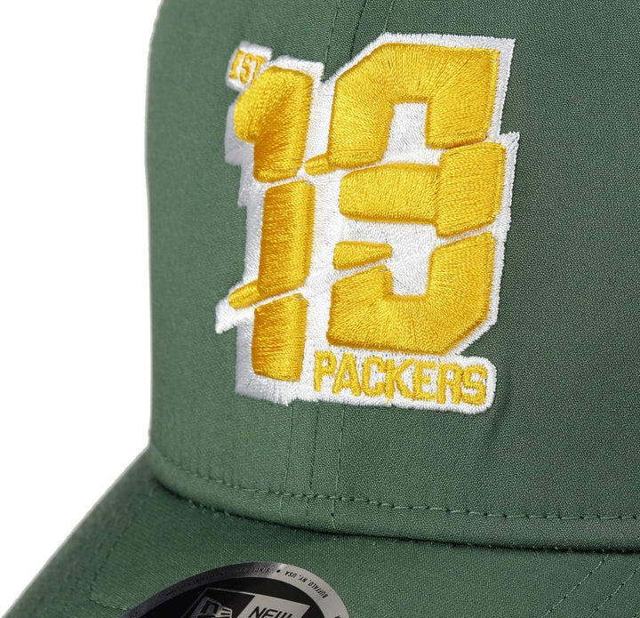 New Era NFL Cap 9fifty verstellbar Snapback Sideline American Football 2019 2020 Packers-Green S-M,
