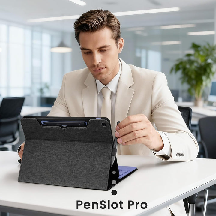 Omnpak Hülle für Microsoft Surface Pro 12 （2025 ） 12 Zoll, Lightweight Protective, Multiple Angle, S