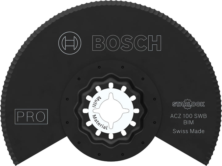 Bosch 1x PRO Multi Material ACZ 100 SWB Blatt für Multifunktionswerkzeuge (für Dachfilz, PS Polystyr