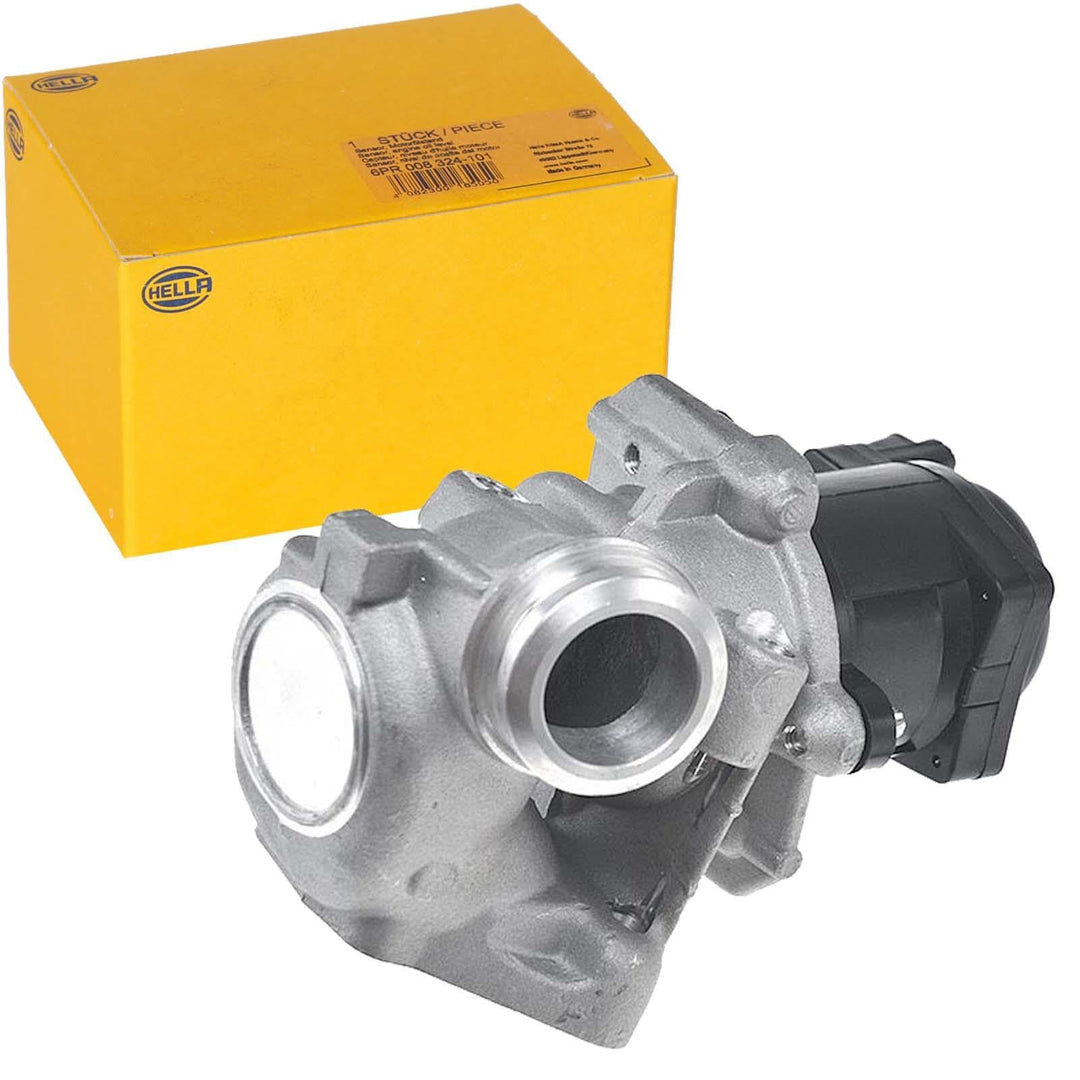 HELLA 6NU 010 171-091 AGR-Ventil - 12V - elektrisch - mit Dichtung - mit Schelle