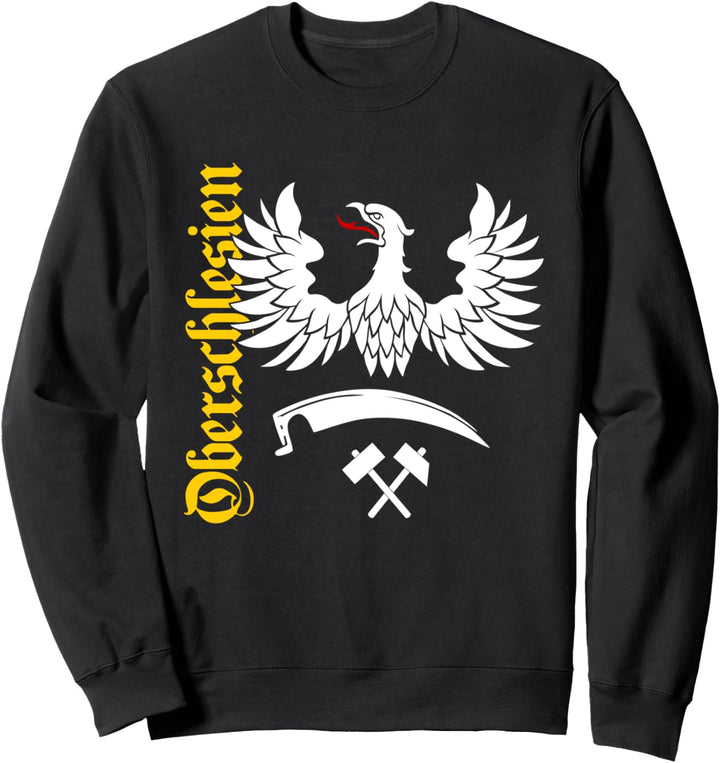 Oberschlesien Schlesischer Adler Schlesier Sweatshirt