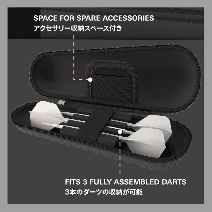 Target Japan Takoma Shell Wallet, Grau | Dart-Tasche, Dart-Aufbewahrungsbehälter, hält 3 vollständig