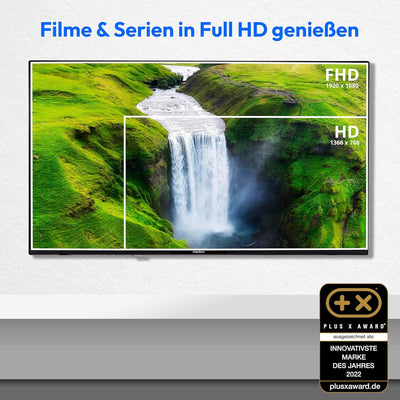 MEDION P14031 (MD 29242) 100,3 cm (40 Zoll) Full HD Fernseher (Android TV, Smart TV, HDR, Netflix, P