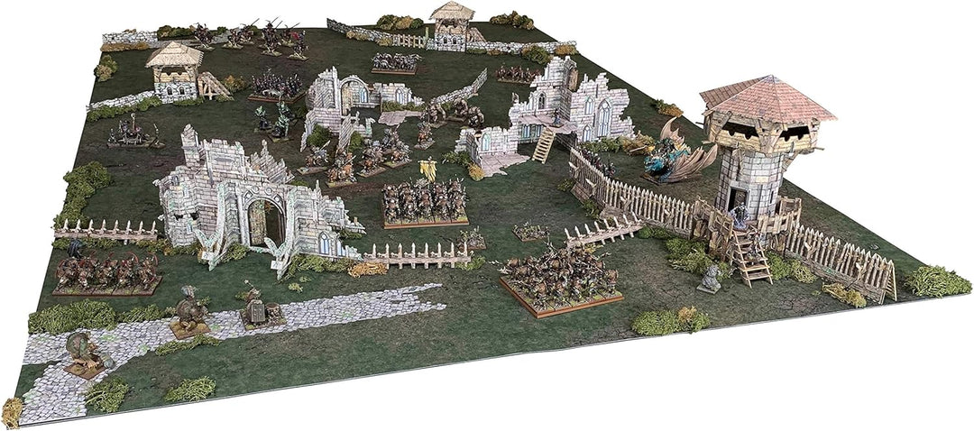 Battle Systems Fantasy Wargames Terrain Battlefield - Multi Level Tabletop War Game Board - Wargamin