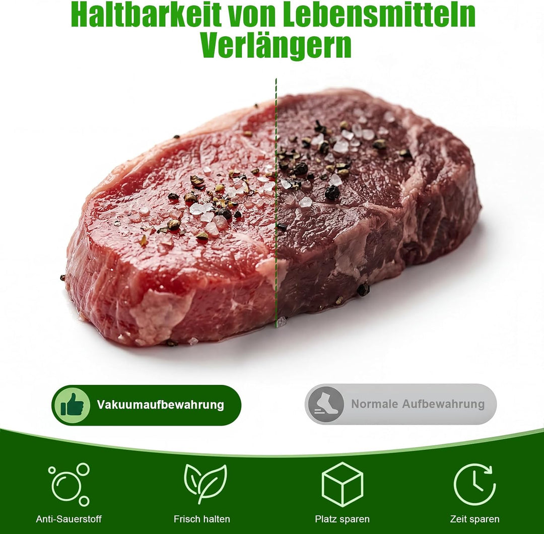 Profi Vakuumbeutel 40x30 cm, 100 Stück – BPA-freie, reissfeste Folienbeutel für alle Vakuumiergeräte