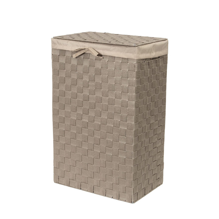 Compactor Wäschekorb Taupe 25 x 38 x H.60 cm, Taupe