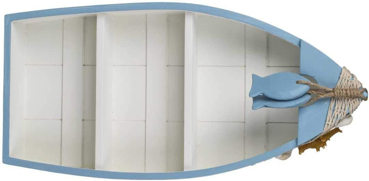 Out of the blue Deko-Objekt/Fischerboot- 3 Regale/Masse: 42 x 20,5 x 6 cm