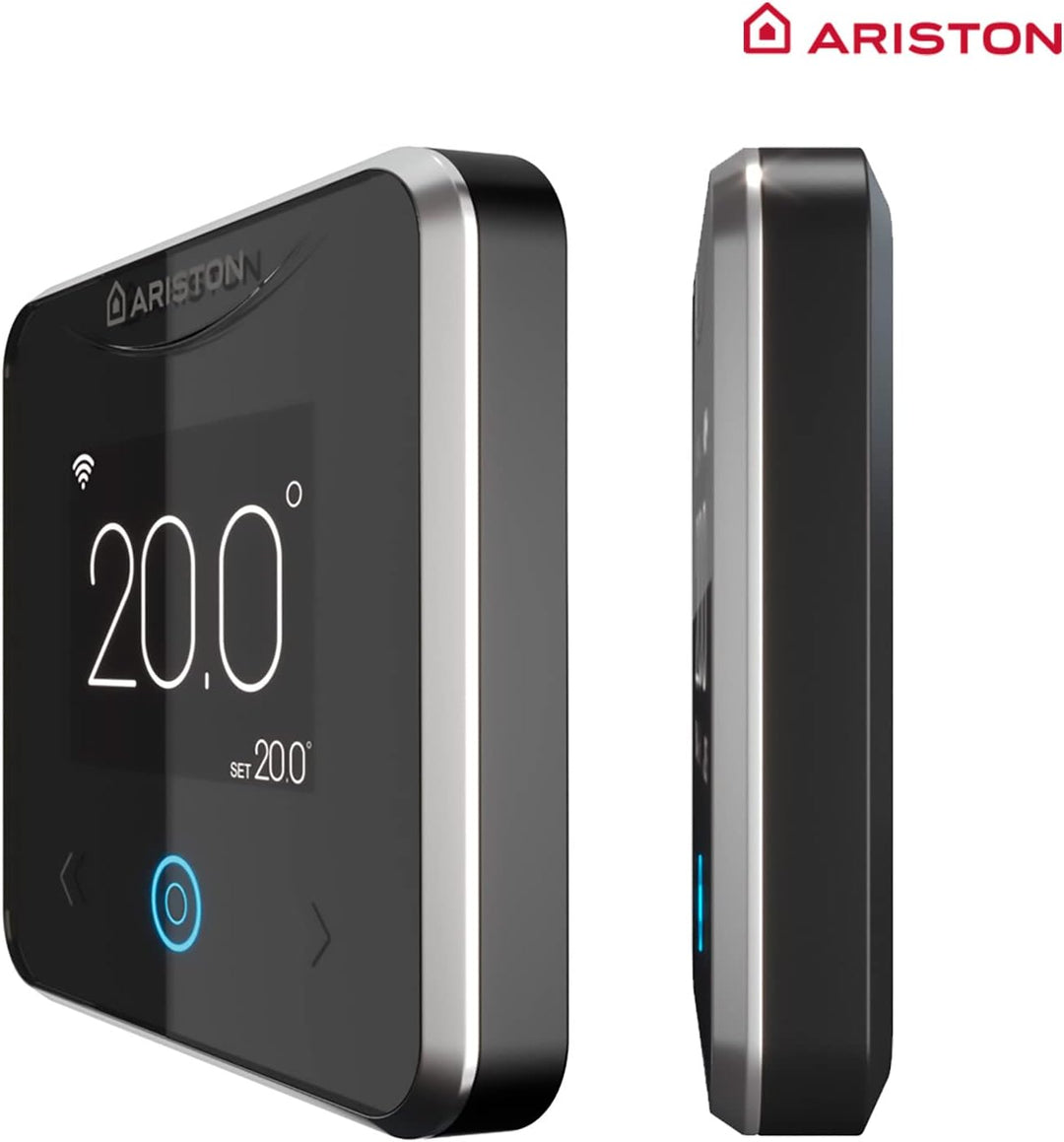 Ariston 3319126 Smart-Thermostat Wifi Cube S Net Verkabelung Schwarz