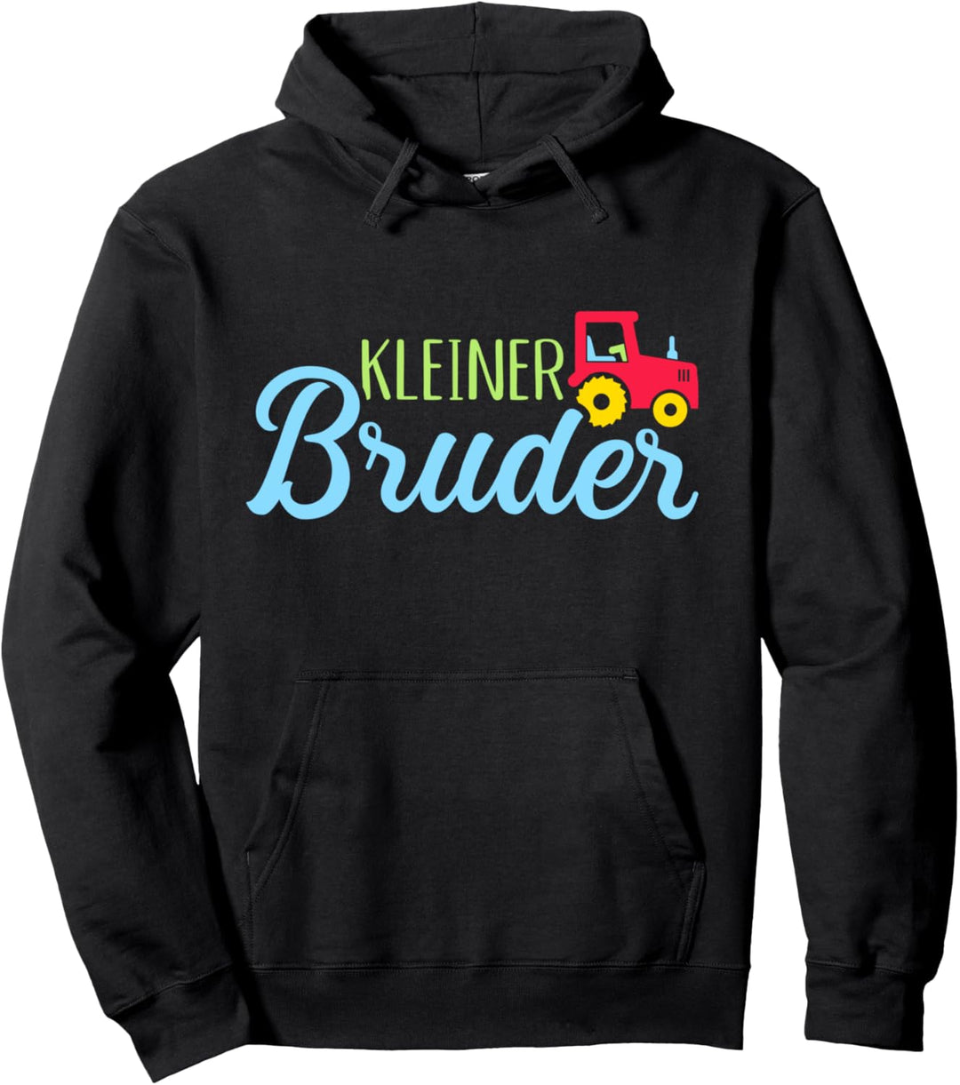 Kleiner Bruder Traktor Pullover Hoodie