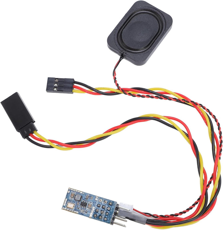 GOWENIC RC Car Engine Sound Simulator Lebensechtes Soundeffektmodul für 1/24 1/18 RC Crawler Benzinv
