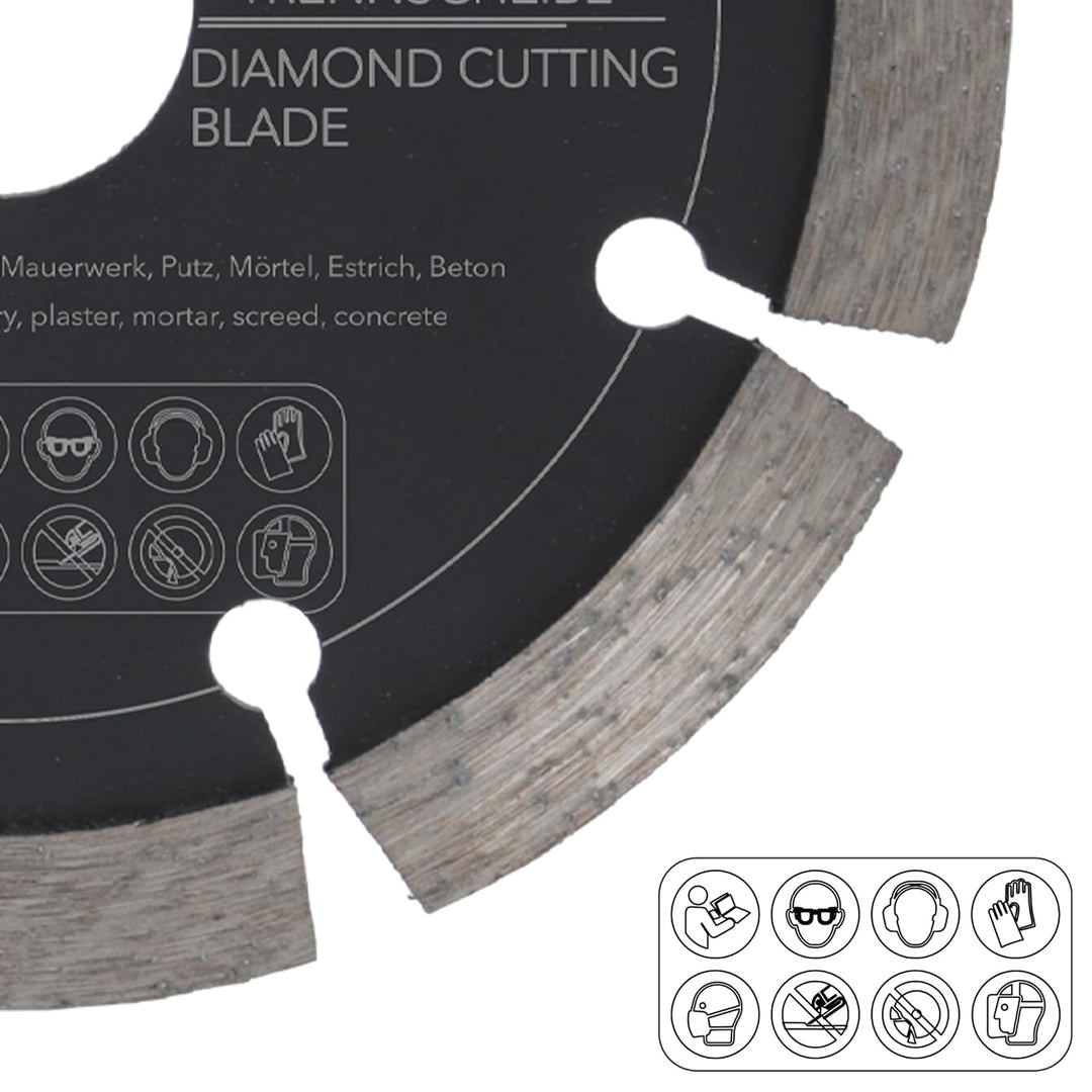 Fugenfräser ø 115 mm Breite 4,5mm für Mörtel Beton Mauerwerk und Putz 10mm Diamantsegment Profiquali
