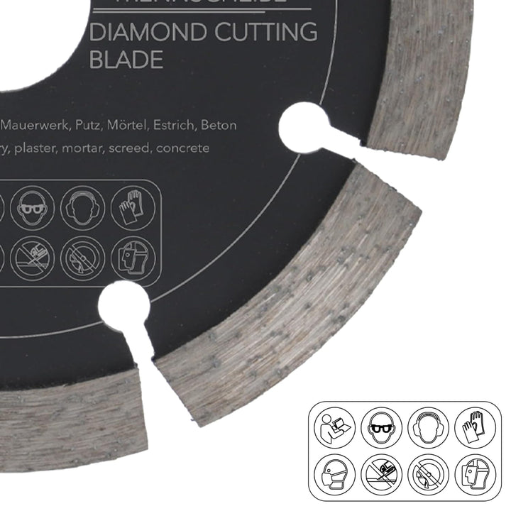 Fugenfräser ø 115 mm Breite 4,5mm für Mörtel Beton Mauerwerk und Putz 10mm Diamantsegment Profiquali