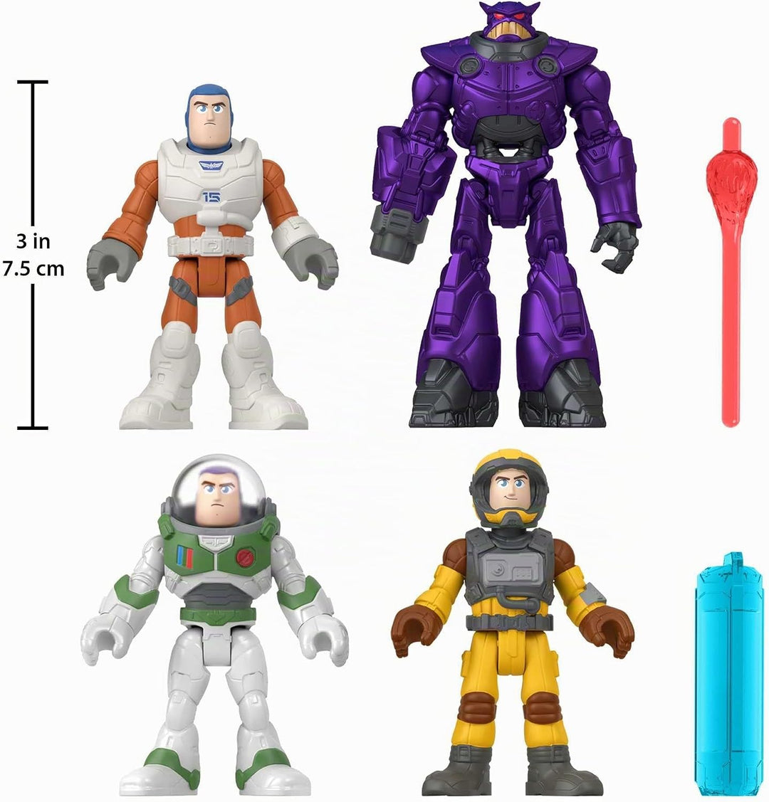 Fisher-Price Imaginext HGT28 - Buzz Lightyear Mission Multipack mit Disney und Pixar, Figurenset mit