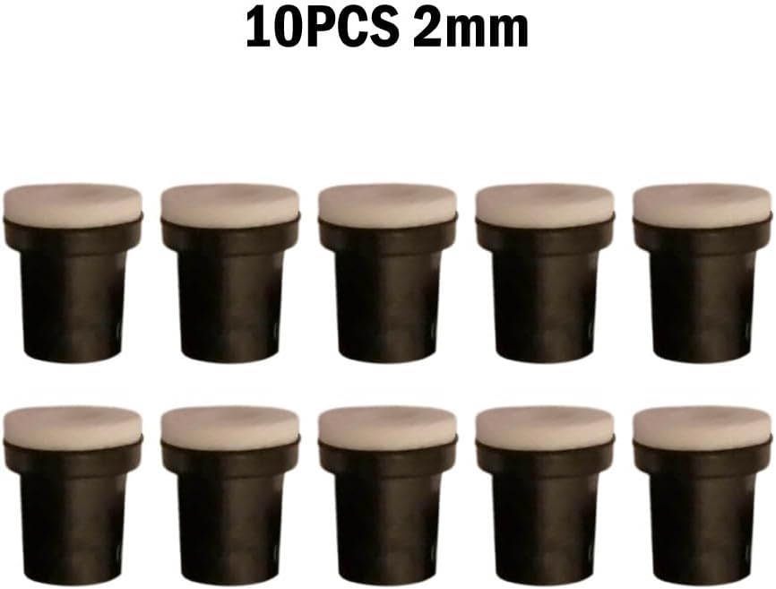 10 Düsen für Sandstrahler, Sandstrahldüsen, 2 mm - 3,5 mm Durchmesser, Sandstrahlspitze, Ersatz für