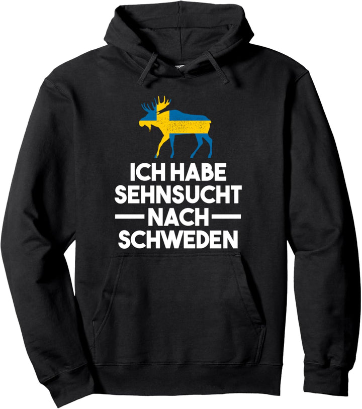 Schweden Schwedische Flagge Geschenk Pullover Hoodie