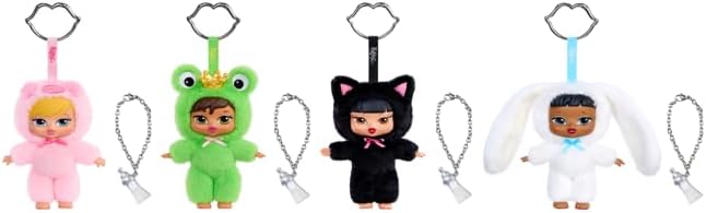 Bratz Bratziez Iconz Series Plush Blind Box - Enthält 1 Überraschungsfigur, Mit Clip-Anhänger und Zu