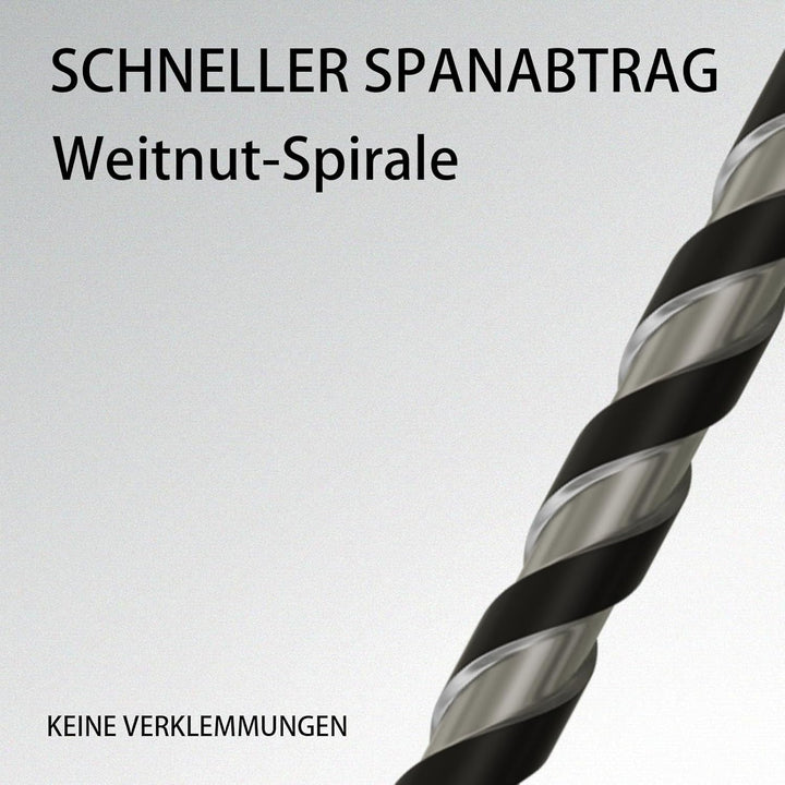 Fliesenbohrer Set 10 tlg 3-12mm, Glasbohrer Set, power bit bohrer, Fliesenbohrer für Fliesen, Kerami