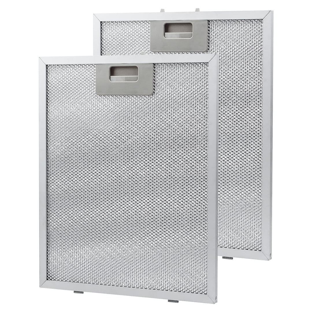 Antoble Aluminium-Fettfilter Austauschfilter Dunstabzugshauben für Küchenabzugshauben 320 x 260mm(2