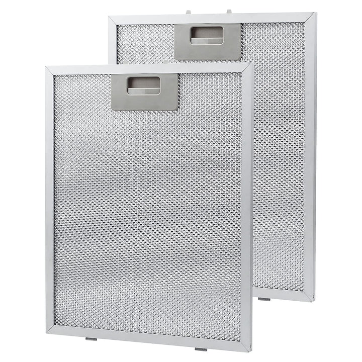 Antoble Aluminium-Fettfilter Austauschfilter Dunstabzugshauben für Küchenabzugshauben 320 x 260mm(2