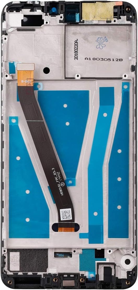 swark LCD Display Compatible with Huawei Y9 2018 & Enjoy 8 Plus (Schwarz mit Rahmen) Touchscreen Dig
