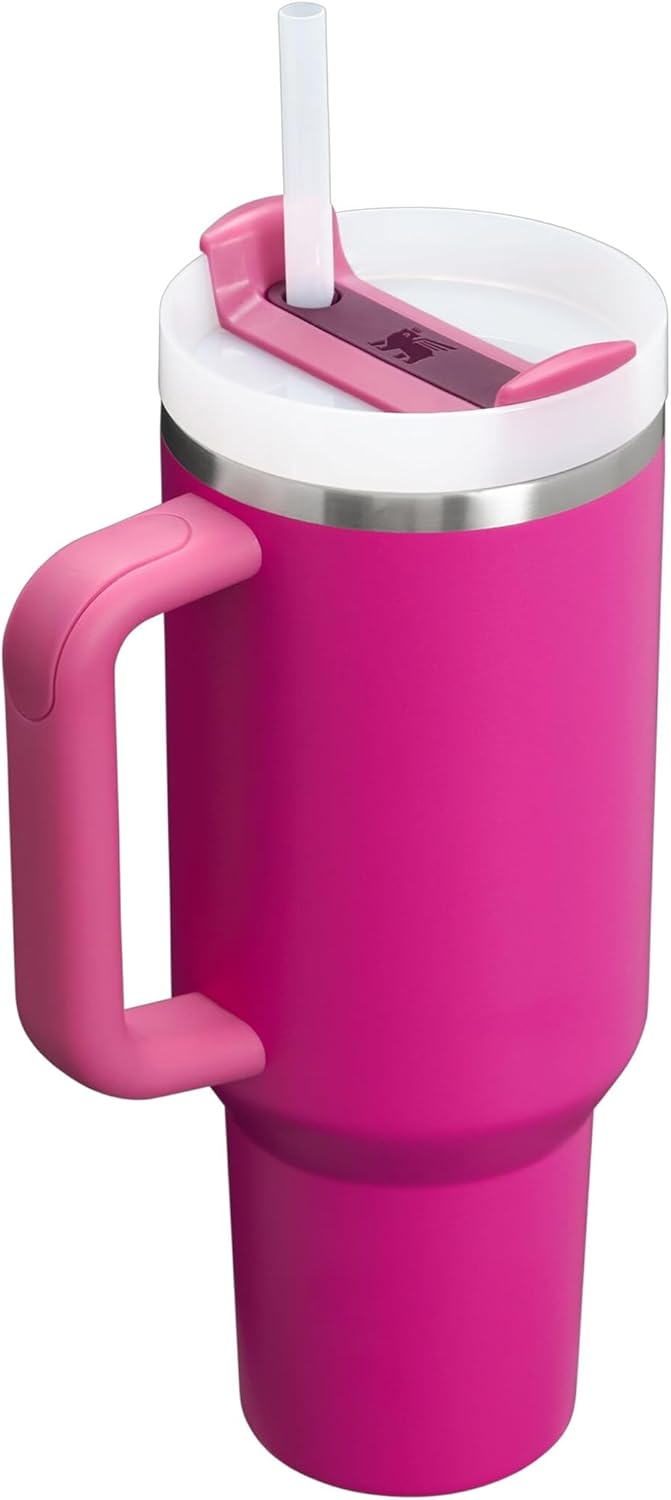 STANLEY 1913 Quencher H2.0 Flowstate Trinkflasche Mit Strohhalm 1.2L - Thermobecher Kühlt 11 Stunden