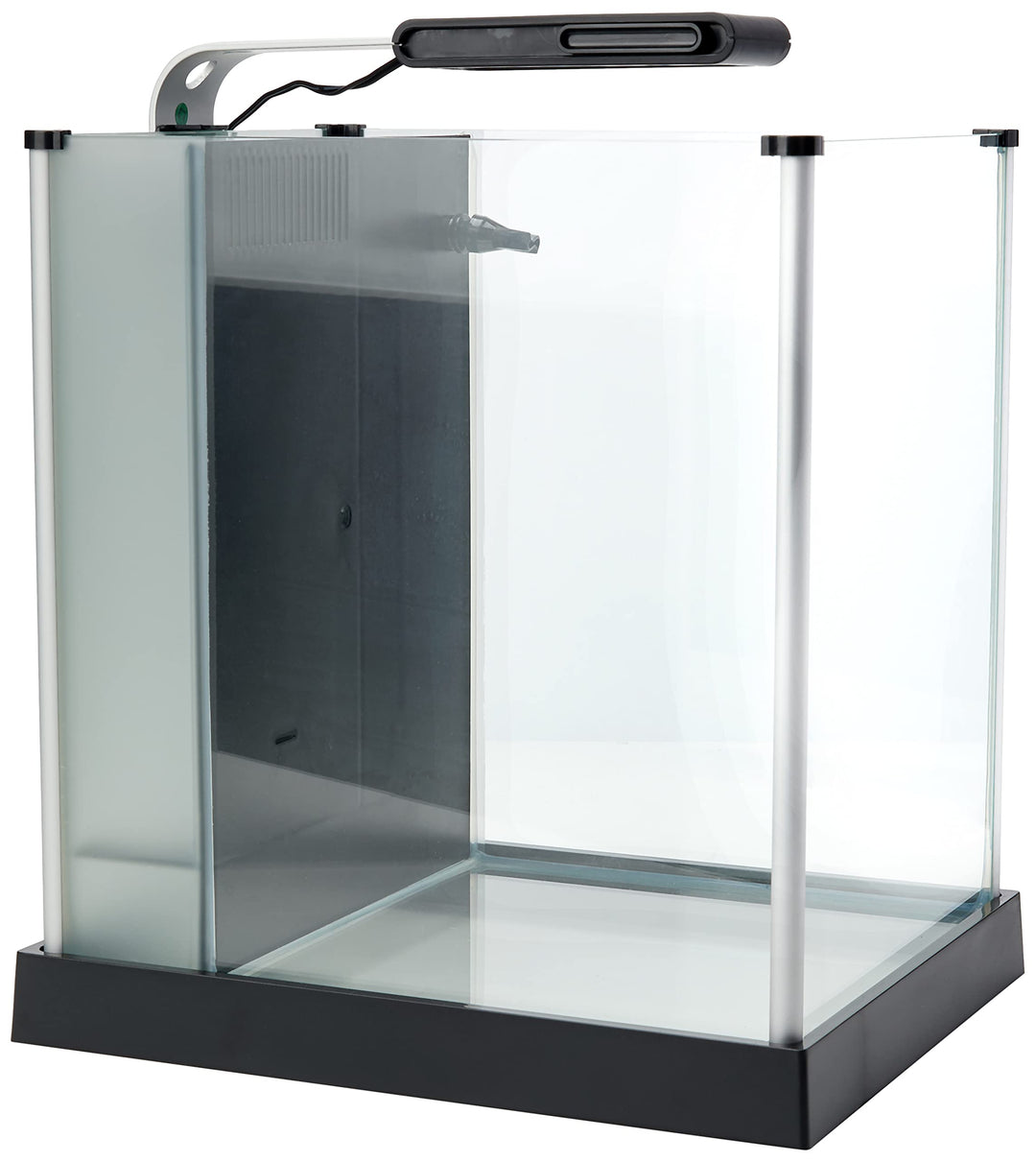 Fluval Spec 3 Nano Aquarium, mit 10L Fassungsvermoegen, in schwarz Spec 3 Single schwarz, Spec 3 Sin