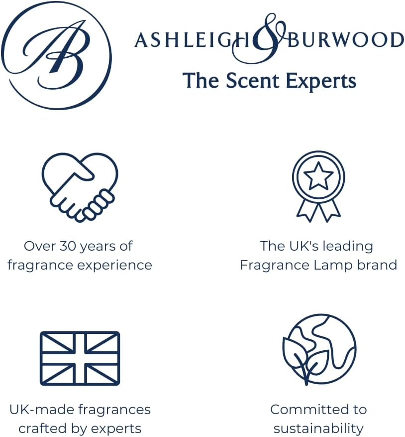 Ashleigh &amp; Burwood Duftlampe "The Pearl" mit Raumduft "Fresh Linen" 250ml