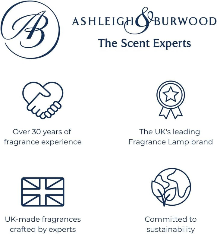 Ashleigh &amp; Burwood Duftlampe "The Pearl" mit Raumduft "Fresh Linen" 250ml
