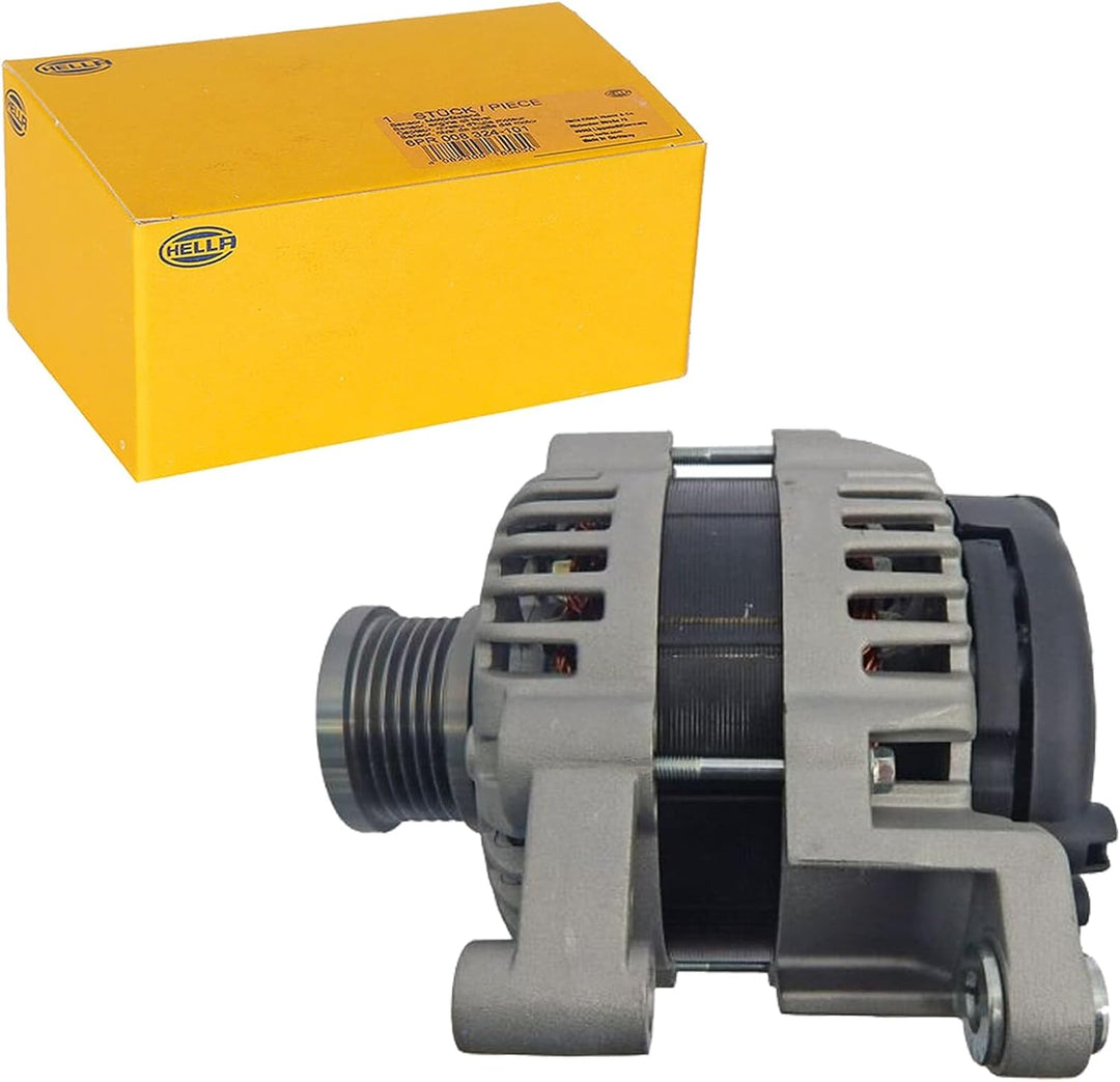 HELLA - Generator/Lichtmaschine - 14V - 100A - für u.a. Opel Adam (M13) - 8EL 011 713-571