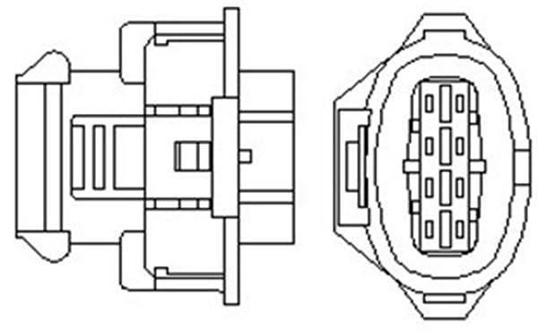 Lambdasonde für OPEL Agila Astra Corsa Kombi VAUXHALL Corsavan 1.0-1.2L 2000-