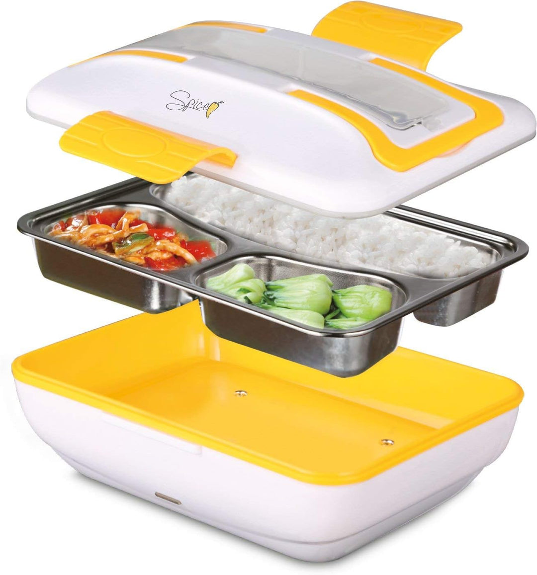 Spice - Amarillo INOX scaldavivande elettrico vaschetta estraibile Acciaio INOX - Chiusura sigillant