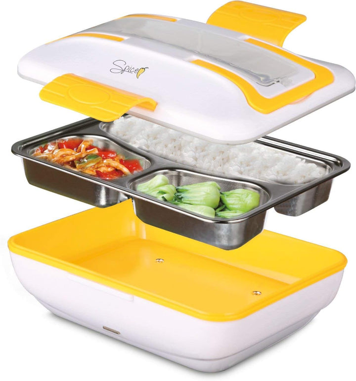 Spice - Amarillo INOX scaldavivande elettrico vaschetta estraibile Acciaio INOX - Chiusura sigillant