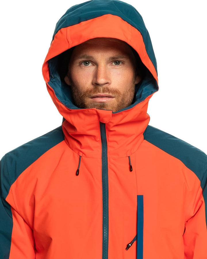 Quiksilver Herren Mission Block Jk Jacket (1er Pack) M Grenadine, M Grenadine