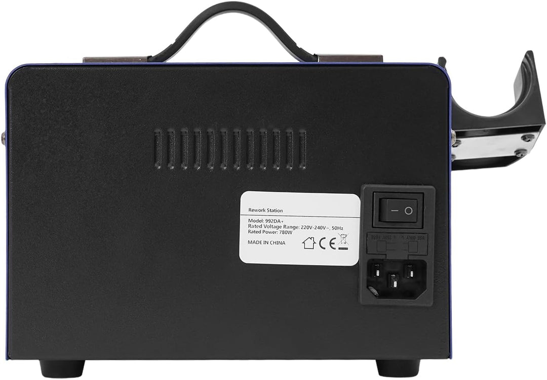 992DA+ Lötstation 780W 2 IN 1 Lötkolben Set mit LED Display | Soldering Station Entlötstation 100-48