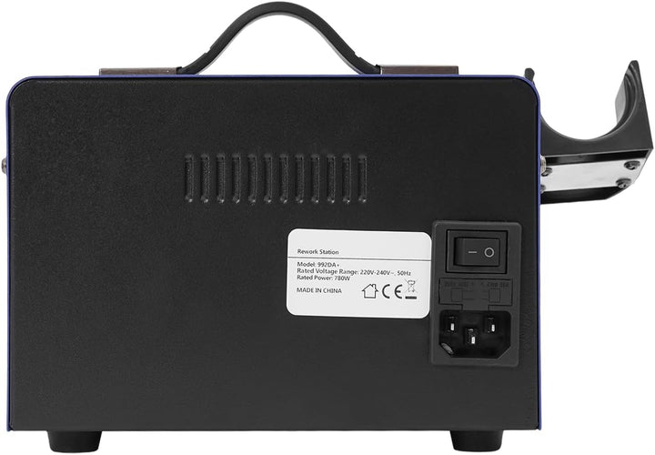 992DA+ Lötstation 780W 2 IN 1 Lötkolben Set mit LED Display | Soldering Station Entlötstation 100-48