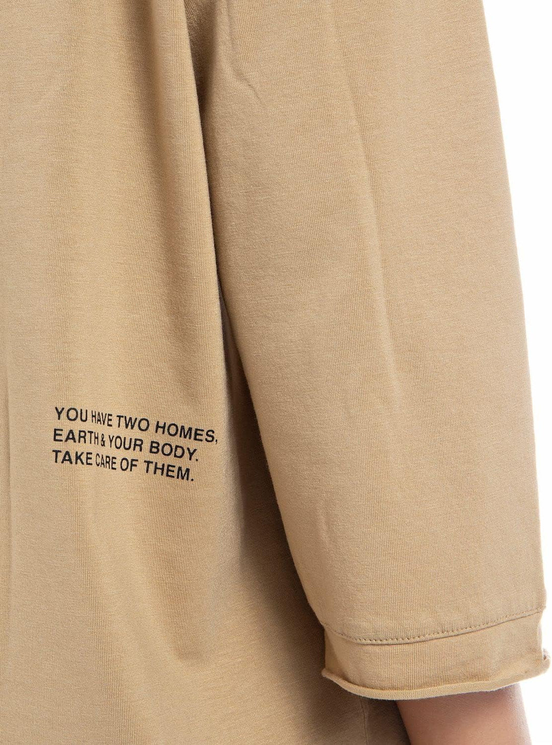 REPLAY Damen T-Shirt, 117 Light Brown