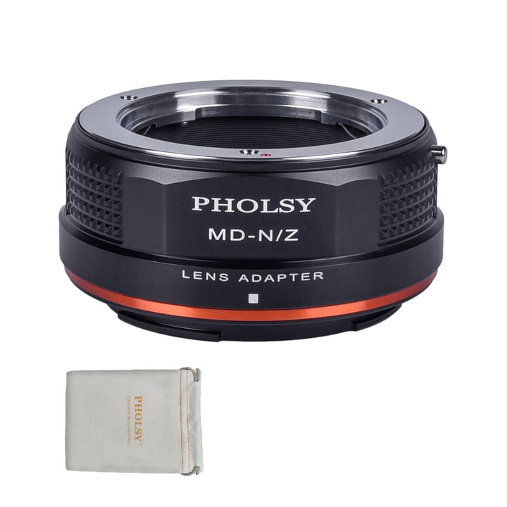PHOLSY Manueller Objektivadapter: Kompatibel mit Minolta Rokkor MD (MC/SR) Objektiv und Nikon Z Kame
