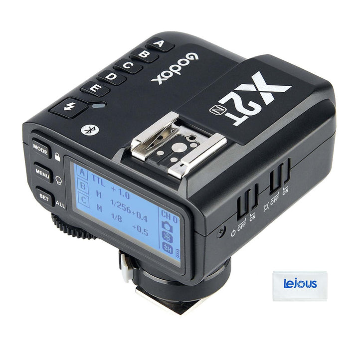 Godox X2T-N TTL 2.4G Kabelloser Blitzauslöser Kompatibel mit Nikon Kameras, High Speed HSS 1/8000s,