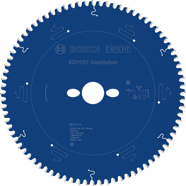 Bosch Accessories Bosch Professional 1x Kreissägeblatt Expert for Aluminium (für Aluminium, Sägeblat