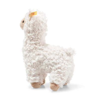 Steiff 69444 Original Plüschtier Lama Soft Cuddly Friends Leandro, Kuscheltier ca. 14 cm, Markenplüs