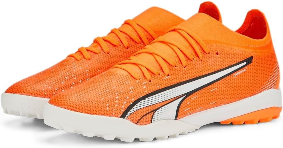 PUMA Herren Ultra Match Tt Fussballschuh 40 EU Ultra Orange Puma White Blue Glimmer, 40 EU Ultra Ora