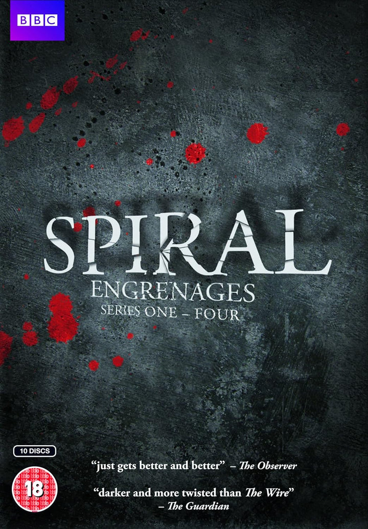 Spiral: Complete Series 1-4 [10 DVDs] [UK Import], DVD