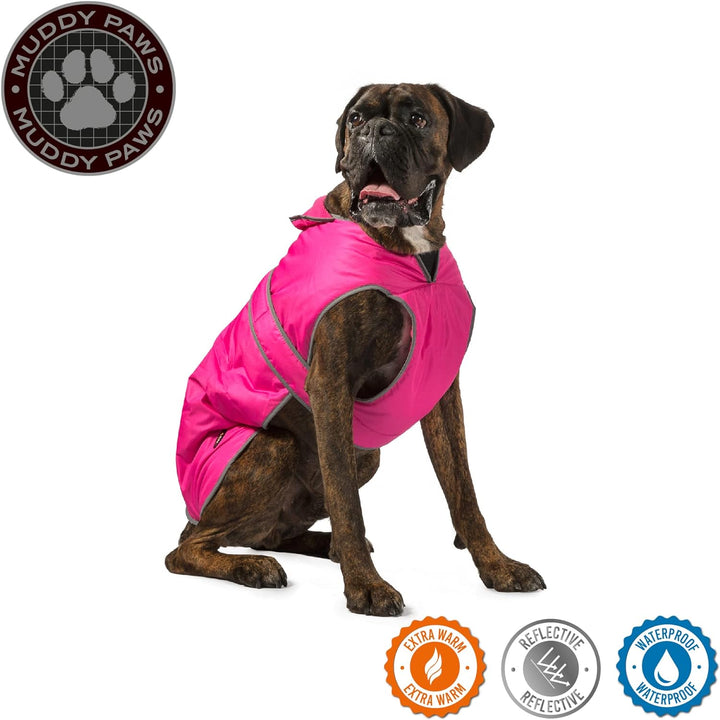 Ancol Muddy Paws Storm Guard Hundemantel, Grösse XL, Rosa rose XL, rose XL