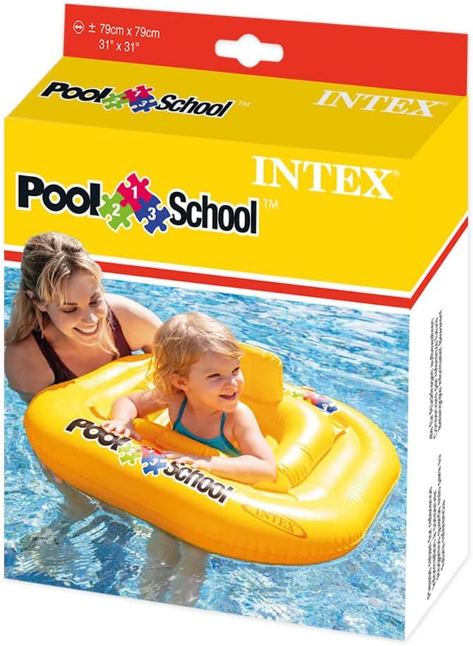 Intex 56587EU Deluxe Baby Float Beach Toys, Multicoloured Einzelbett, Einzelbett