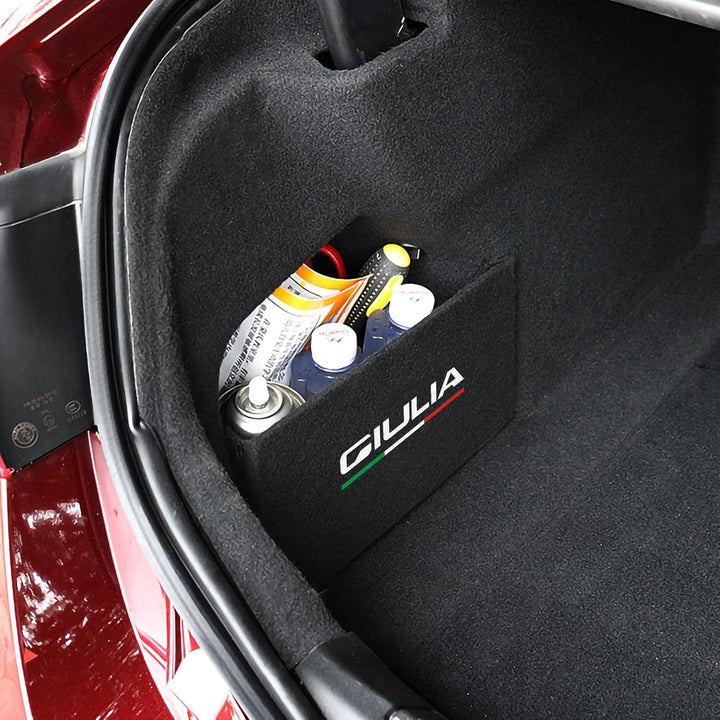 1PCS Auto Kofferraum Organizer Kompatibel mit Alfa Romeo Giulia 2016 2017 2018 2019 2020 2021 2022 2