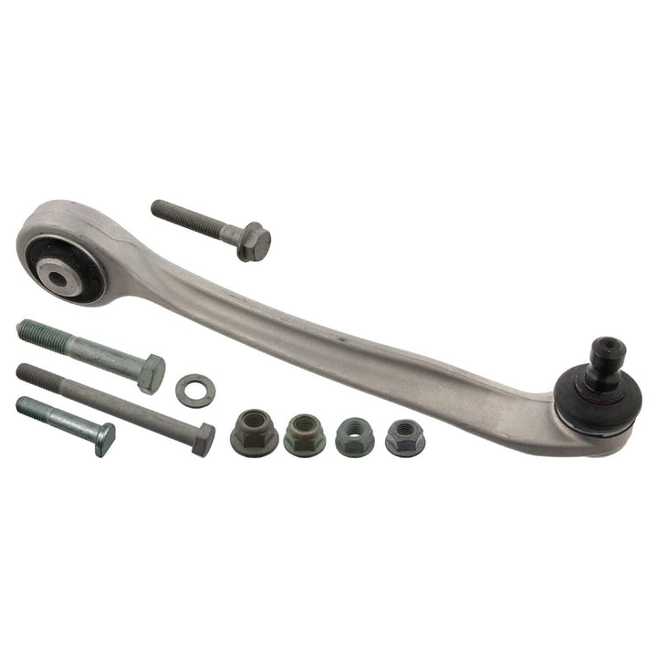 febi bilstein 40746 Querlenker mit Lager, Gelenk und Anbaumaterial , 1 Stück Vorderachse links, Vord